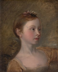 画家女儿玛丽1750-1826，十九世纪中叶。 作者 不明