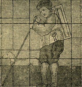 小贩和他的狗，前身是兰贝斯教堂，建于1878年。 作者 不明