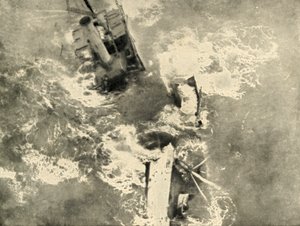 海盗作品：蒸船破裂，1919年。 作者 不明
