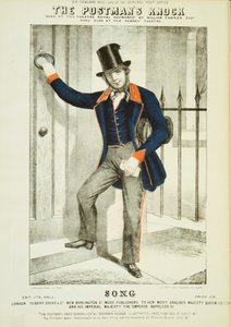 The Postmans Knock c1855。 作者 不明