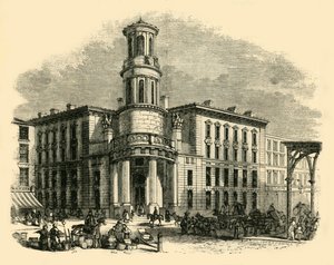 目前的煤炭交易所，c1872。 作者 不明