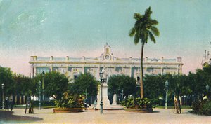 总统府-总统府，哈瓦那，建于1910年。 作者 不明