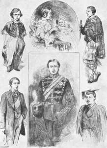 威尔士亲王（Princes），1901年。 作者 不明