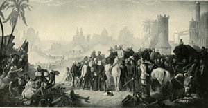 勒克瑙救济... 1857年11月，1901年。 作者 不明