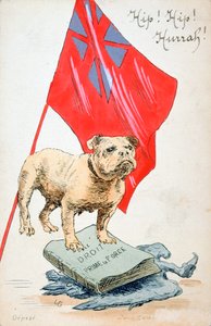 右派力量，法国第一次世界大战明信片，1914-1918年 作者 不明