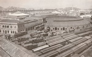 1914年，巴西中央铁路的里约热内卢总站 作者 不明