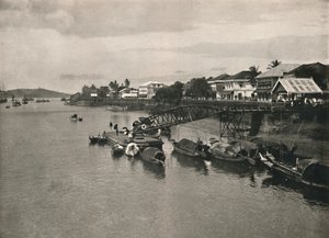 1900年，穆尔曼河岸和Strand路。 作者 不明