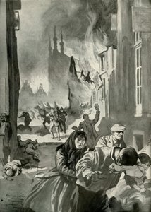 鲁汶麻袋，1919年。 作者 不明