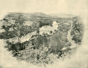 鲑鱼池路（1901）。 作者 不明