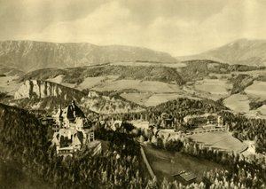 Schneeberg和Rax山脉，下奥地利塞默灵，大约1935年。 作者 不明