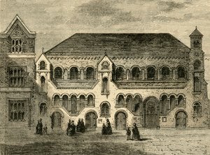 苏格兰国民教会，皇室法院，1881年。 作者 不明