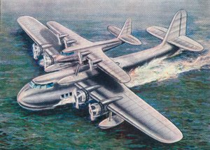 短梅奥复合飞机，1938年。 作者 不明