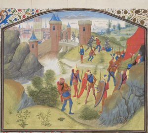 安提阿之围。提尔·威廉（William of Tyre）的《历史博物馆》缩影，1460年代 作者 不明