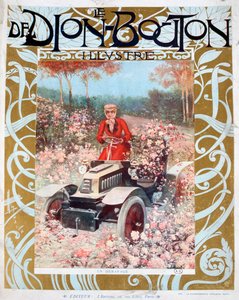 The Skid，插图出自《 Le De Dion-Bouton》杂志，1909年 作者 不明