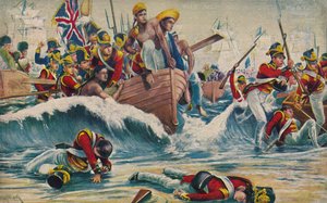 萨默塞特轻步兵。 1939年在阿布库尔湾（Aboukir Bay）的绝望降落 作者 不明
