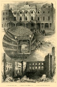萨里剧院，1878年。 作者 不明