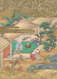 竹刀的故事，十七世纪末。 作者 不明