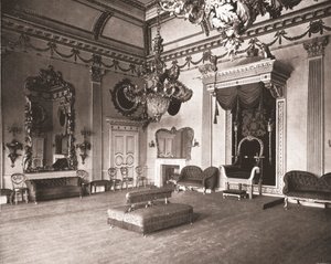 1894年，爱尔兰都柏林，都柏林城堡王座室。 作者 不明