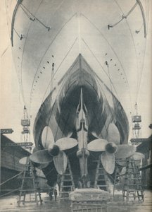 1936年，现代班轮发动机的推力 作者 不明