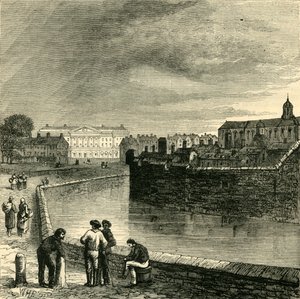 塔护城河，c1872。 作者 不明
