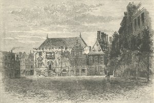 哈勒姆市政厅，1890年。 作者 不明
