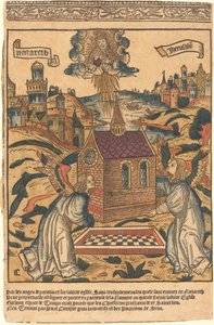 洛雷托圣屋的运输，1494年。 作者 不明