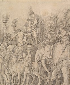 凯撒的胜利：大象，ca。 1484-92。 作者 不明