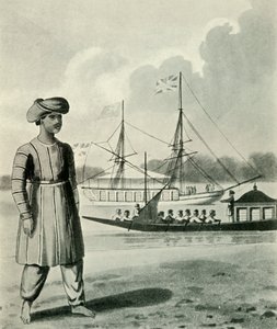 总督船队和船夫，1813年，1925年。 作者 不明