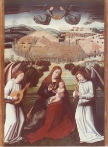 格拉纳达的处女，约1500年。 作者 不明
