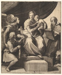 鱼的处女，约。 1515-27。 作者 不明