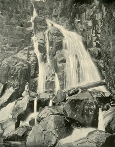 惠灵顿瀑布，惠灵顿山，1901年。 作者 不明