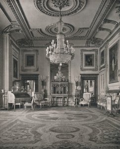 温莎城堡白色客厅，1927年 作者 不明