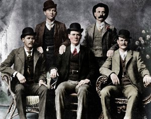 1901年，美国非法帮派，The Wild Bunch，1901年。 作者 不明
