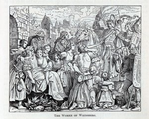 温伯格的女人，1882年 作者 不明