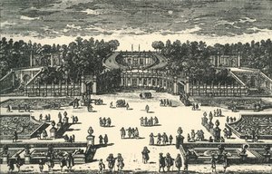 潘菲利别墅圆形剧场，1670年，1903年。 作者 不明