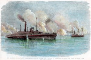 1863年9月8日，美国内战，得克萨斯州萨宾山口上的袭击 作者 不明