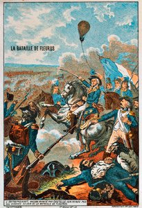 1794年代1890年代，库特尔（Coutelle）在芙蓉战役中飞行的企业家气球 作者 不明