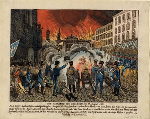 1812年8月18日，1812年占领斯摩棱斯克 作者 不明