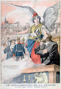 法国裁军，伤口总是流血，Jaures！先生，1903年 作者 不明