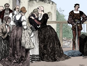 安妮·博林（Anne Boleyn）的死刑，1536年 作者 不明