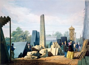 伦敦海德公园大展览会的外观，1851年至1854年 作者 不明