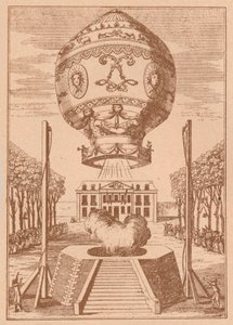 第一次气球升空，c1785 1919年 作者 不明