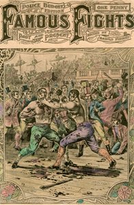 汤姆·斯普林（Tom Spring）和杰克·兰根（Jack Langan）之间的第一次战斗，是1824年19世纪末或20世纪初 作者 不明