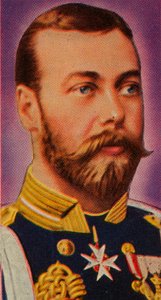 未来的乔治五世国王在婚礼上的表现，1893年至1935年 作者 不明