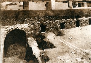 criptoportico，意大利庞贝城，c1900年代大露台 作者 不明