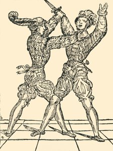 反对匕首的手，c1536，1903年。 作者 不明