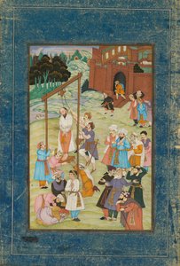 922年al-Hallaj的绞刑，19世纪末 作者 不明