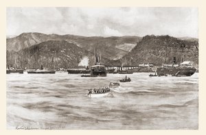 威廉-R-沙夫特将军领导的第五军团于6月22日至24日在古巴戴奎里登陆的情况 作者 不明