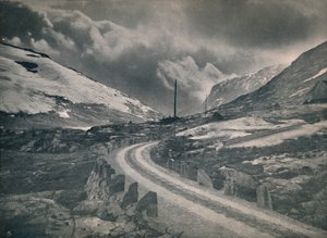 山区公路Grotli-Stryn，1914年。 作者 不明