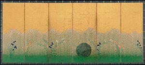 武藏平原，约1760年 作者 不明